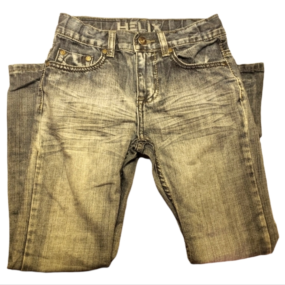 Boy's Helix Slim Boot Instinct Is A Virtue Jeans